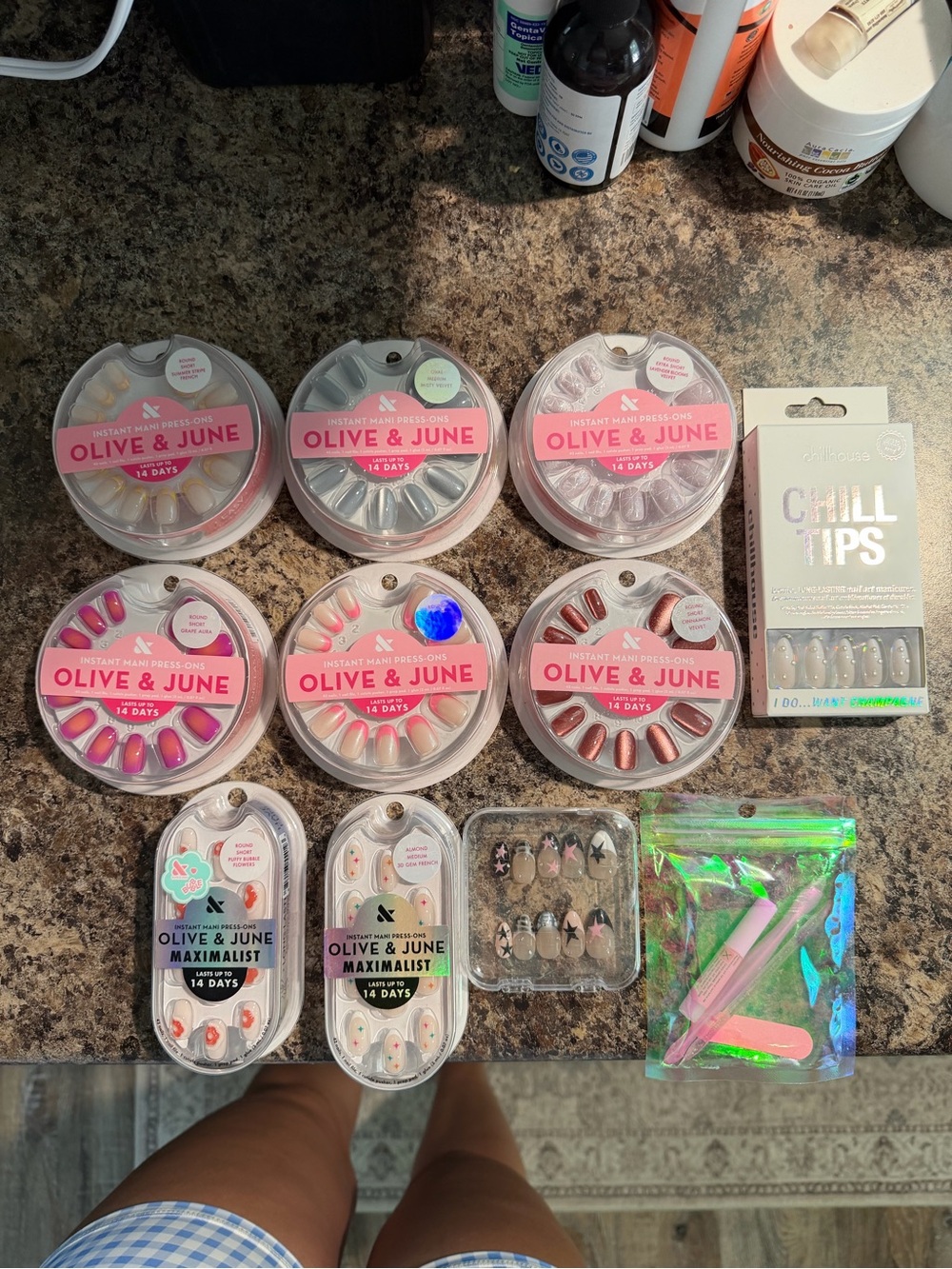 10 packs of press on nails